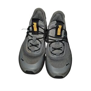 Kids' Puma Shoes- Gray & Black 13C